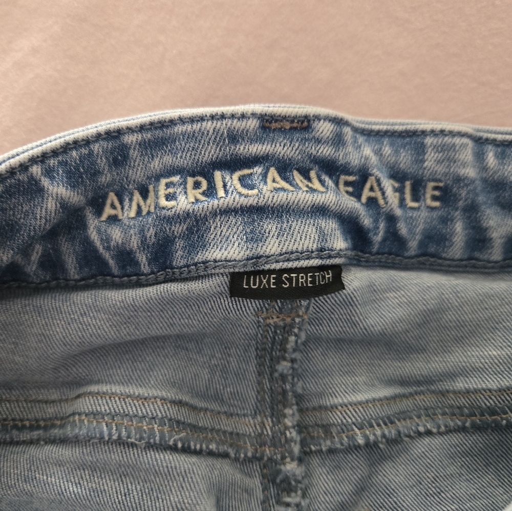 AE Super High Rise Flare Jeans - Picture 3 of 5